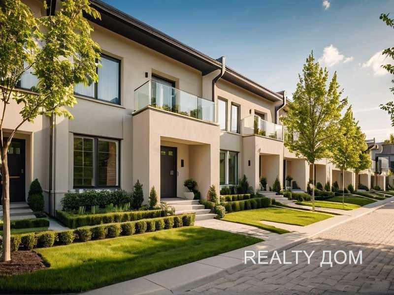 Планировка парковки и зеленых зон