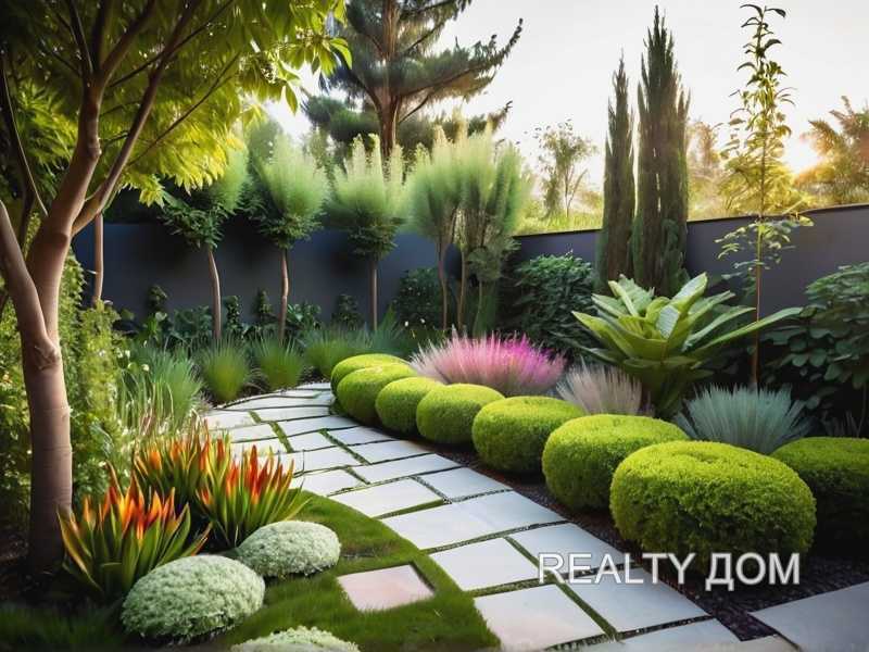 Разметка и подготовка посадочных ям