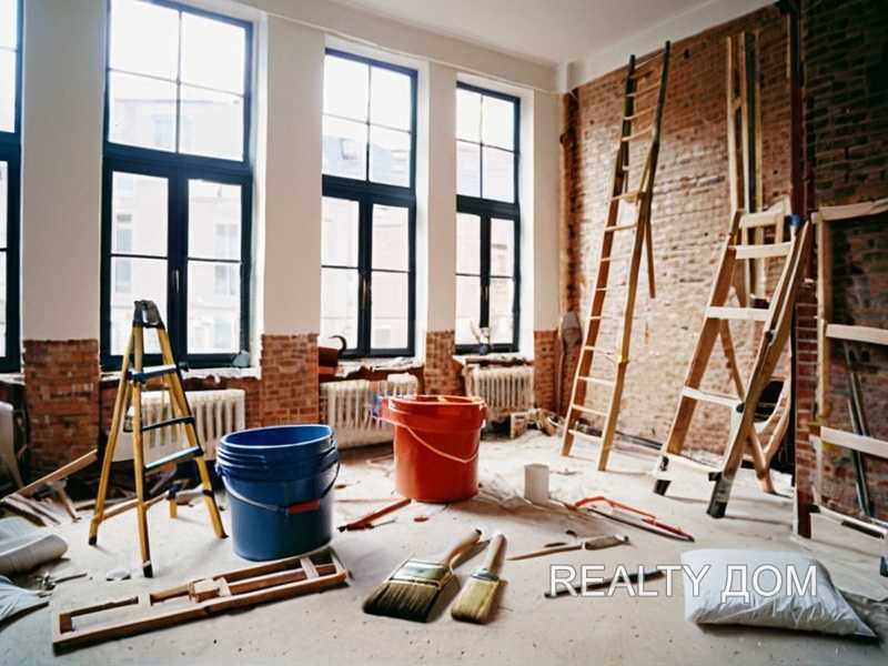 Установка маяков для контроля уровня штукатурки