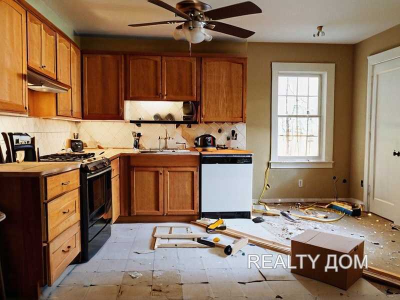 Разметка и определение направления укладки плитки