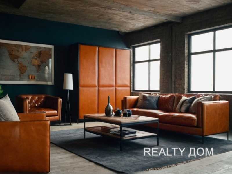 Как создать гостиную с мебелью в стиле поп-арт