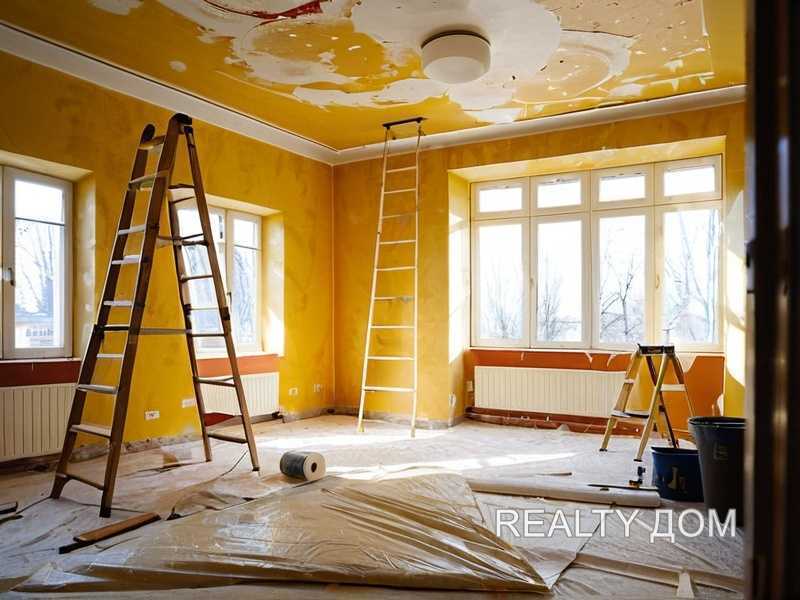 Отделочные работы и внутреннее обустройство